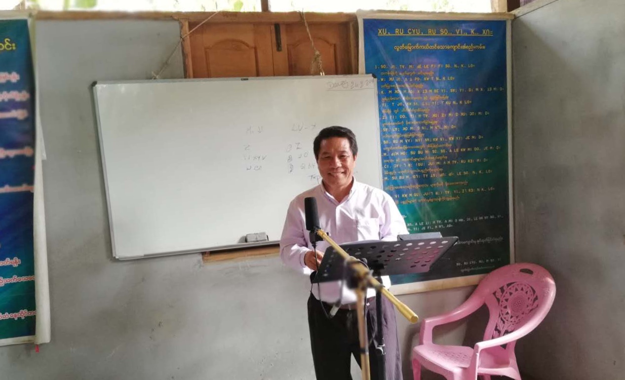 Stephen teaching NT Exegesis