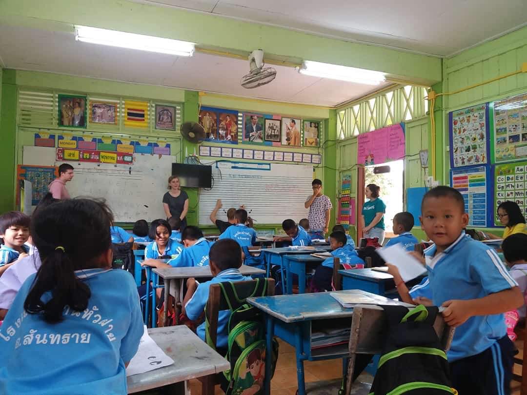 BBC team teaching 1st grade
