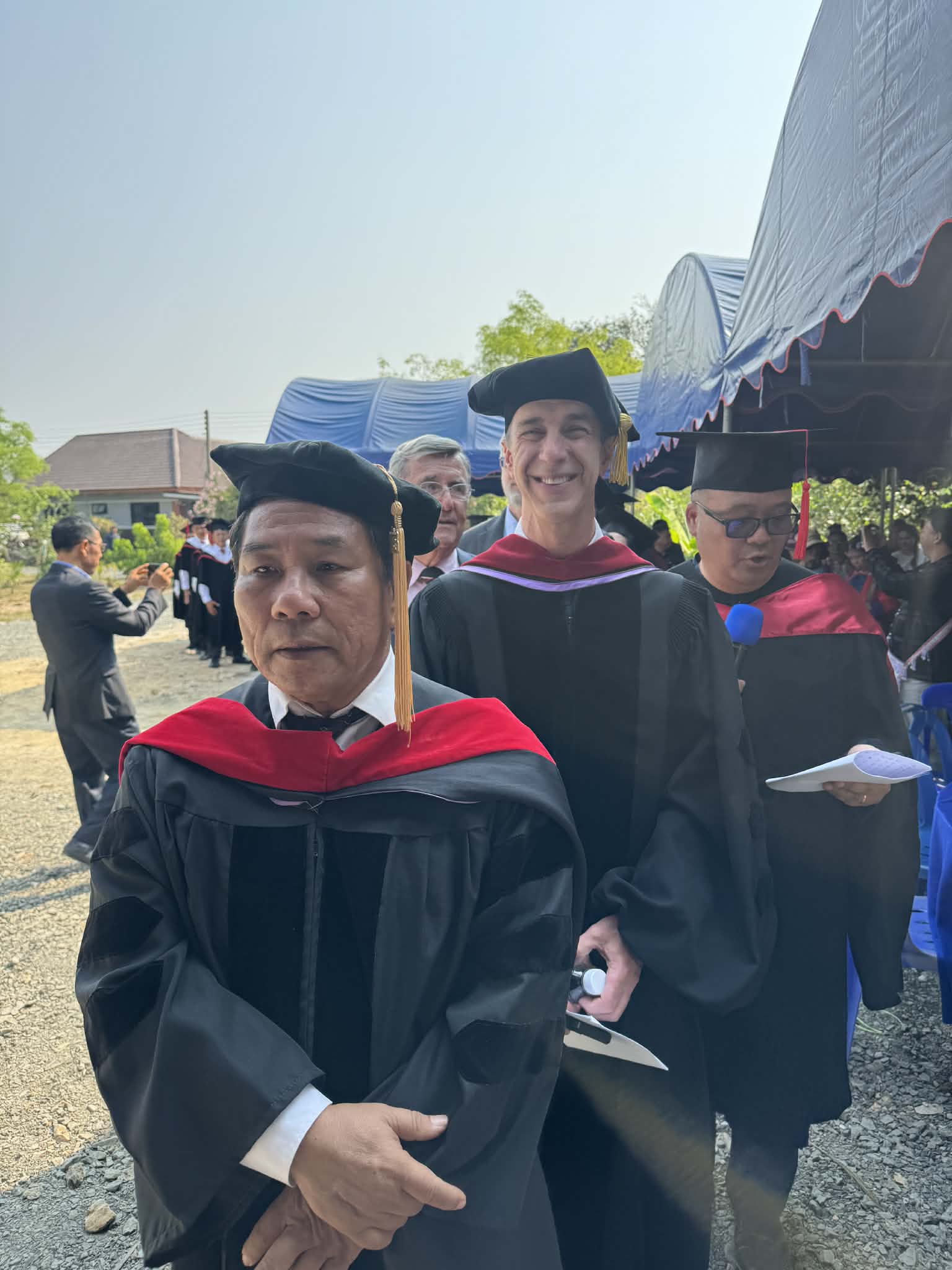 Sending out the New Graduates